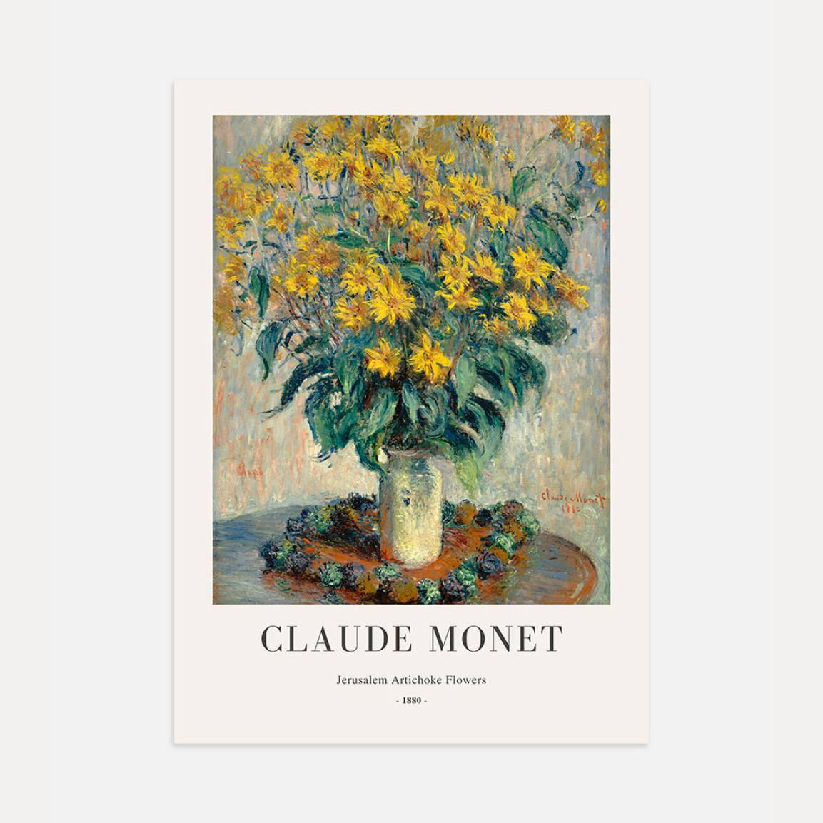 Monet Poster Fiori