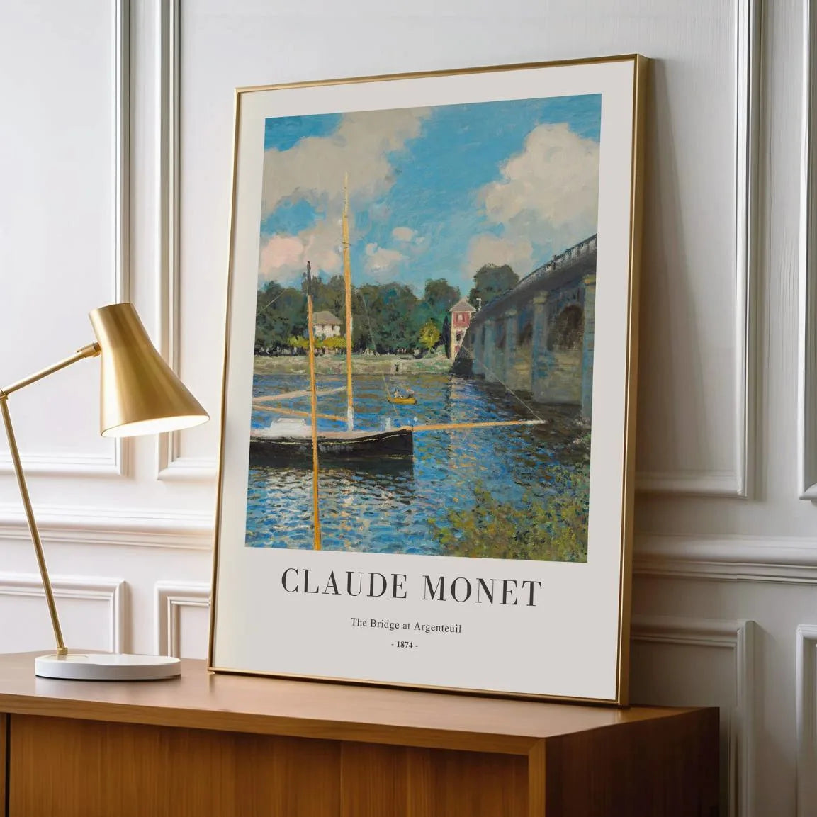 Monet Poster Argenteuil