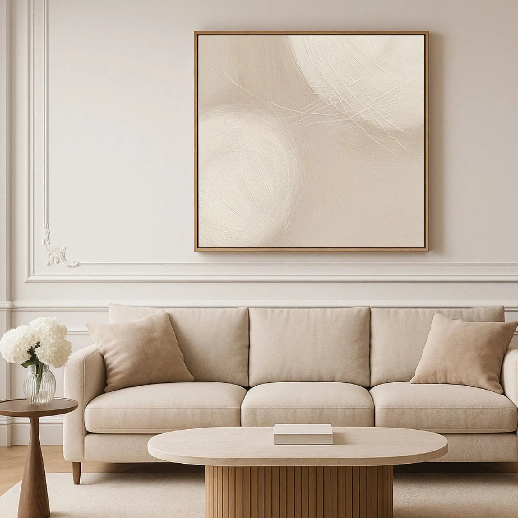 Tela incorniciata – Armonia beige