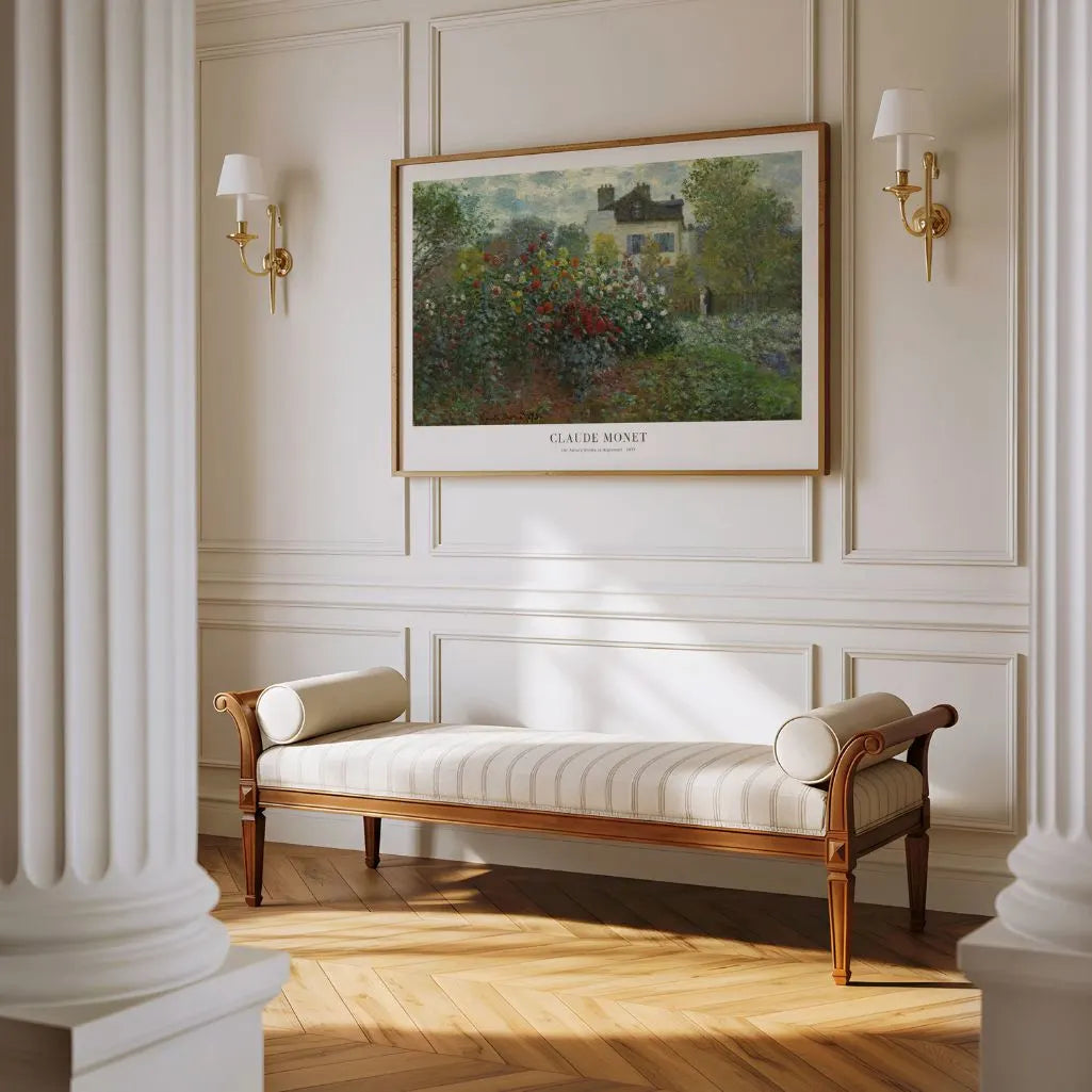 Poster Claude Monet – Il giardino dell’artista ad Argenteuil