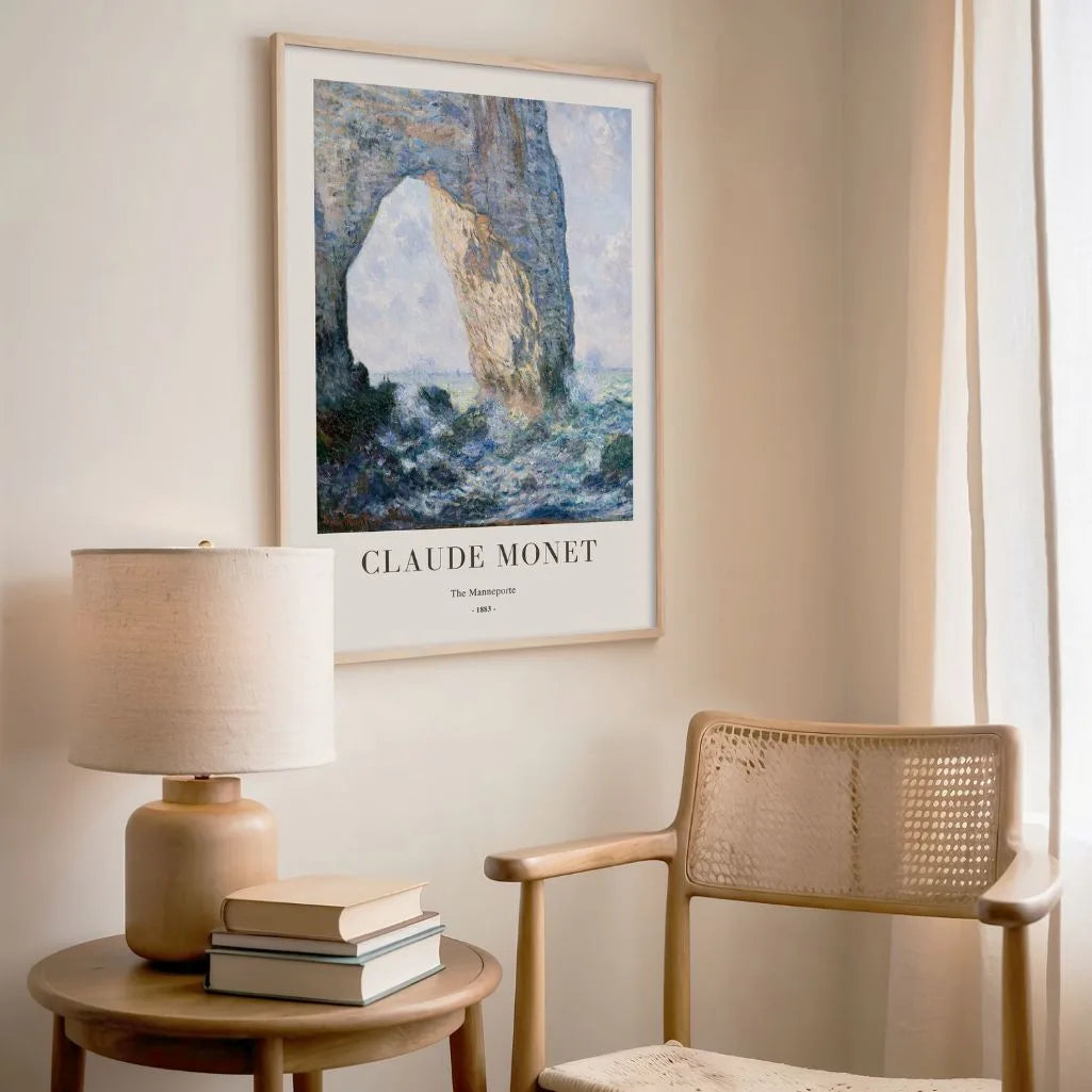 Poster Claude Monet – La Manneporte