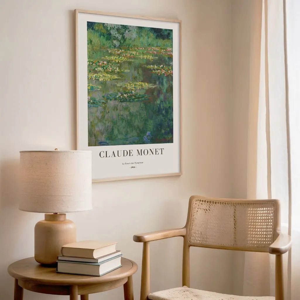 Claude Monet – Lo stagno delle ninfee Poster