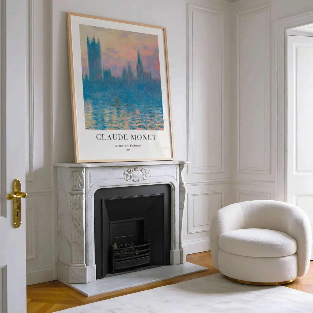Claude Monet – Il Parlamento di Londra Poster