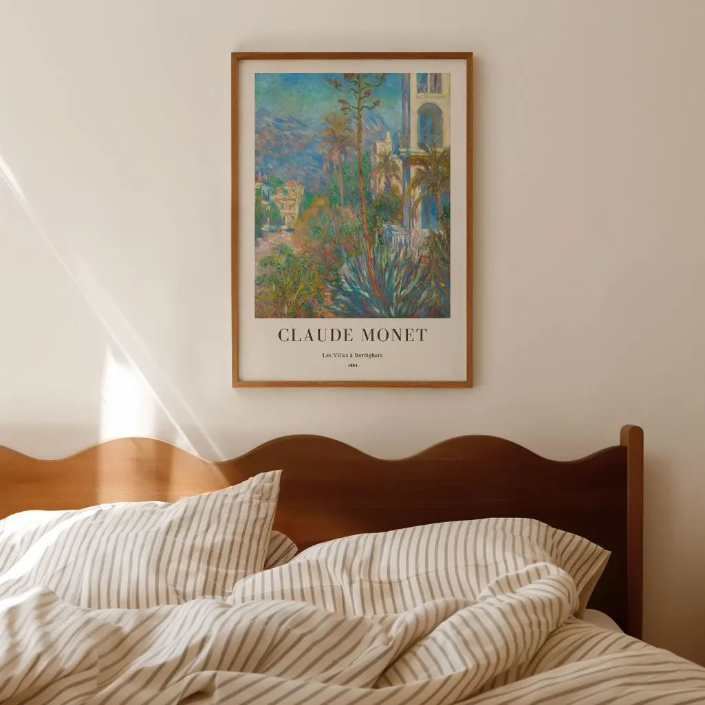 Claude Monet – Le ville a Bordighera Poster