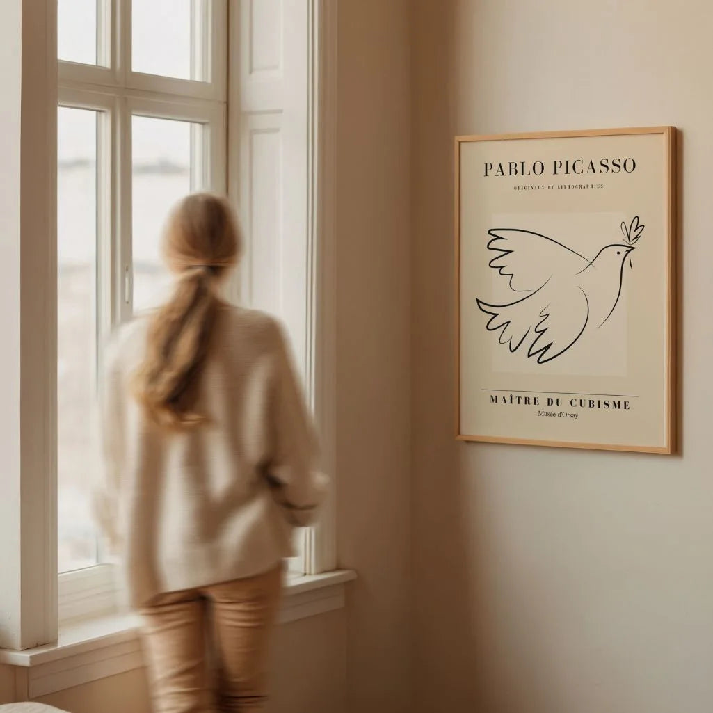 Poster ispirato a Pablo Picasso – Colomba della pace