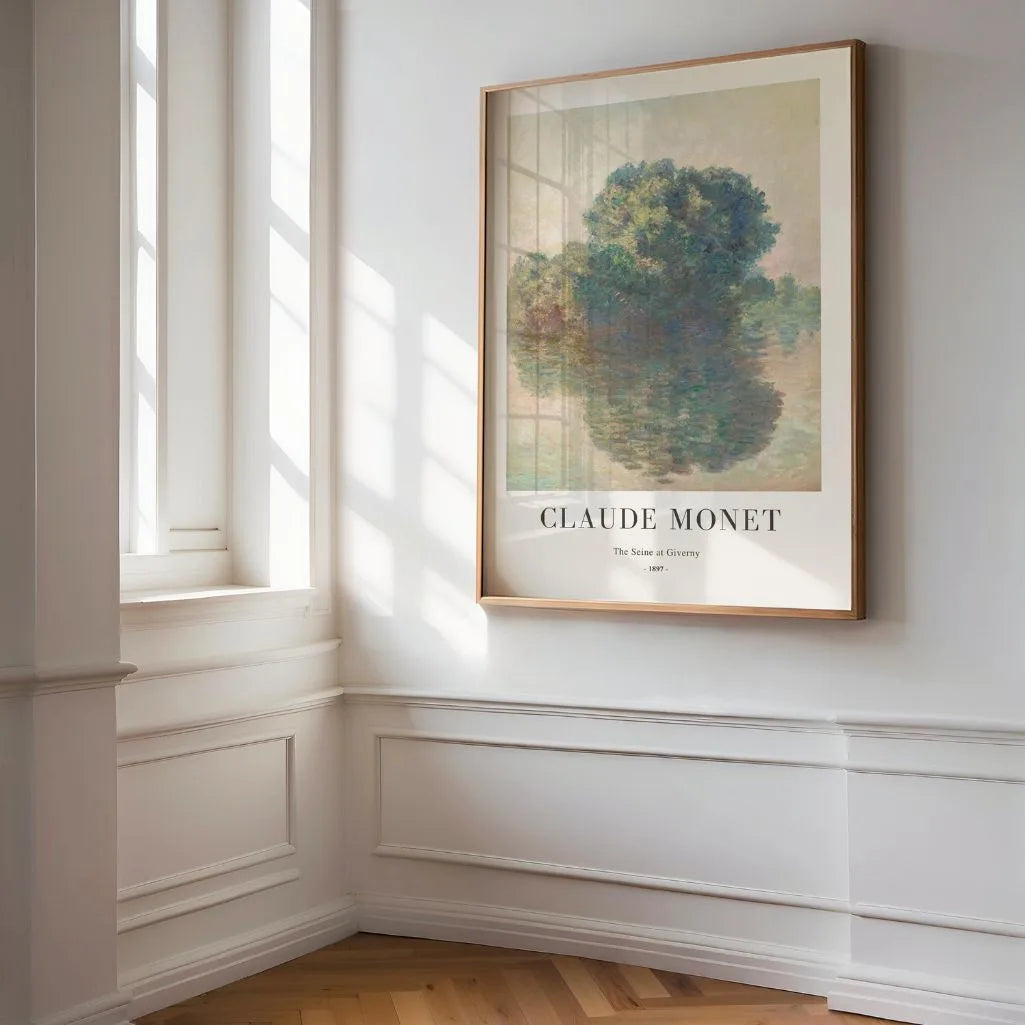 Claude Monet Seine at Giverny Poster