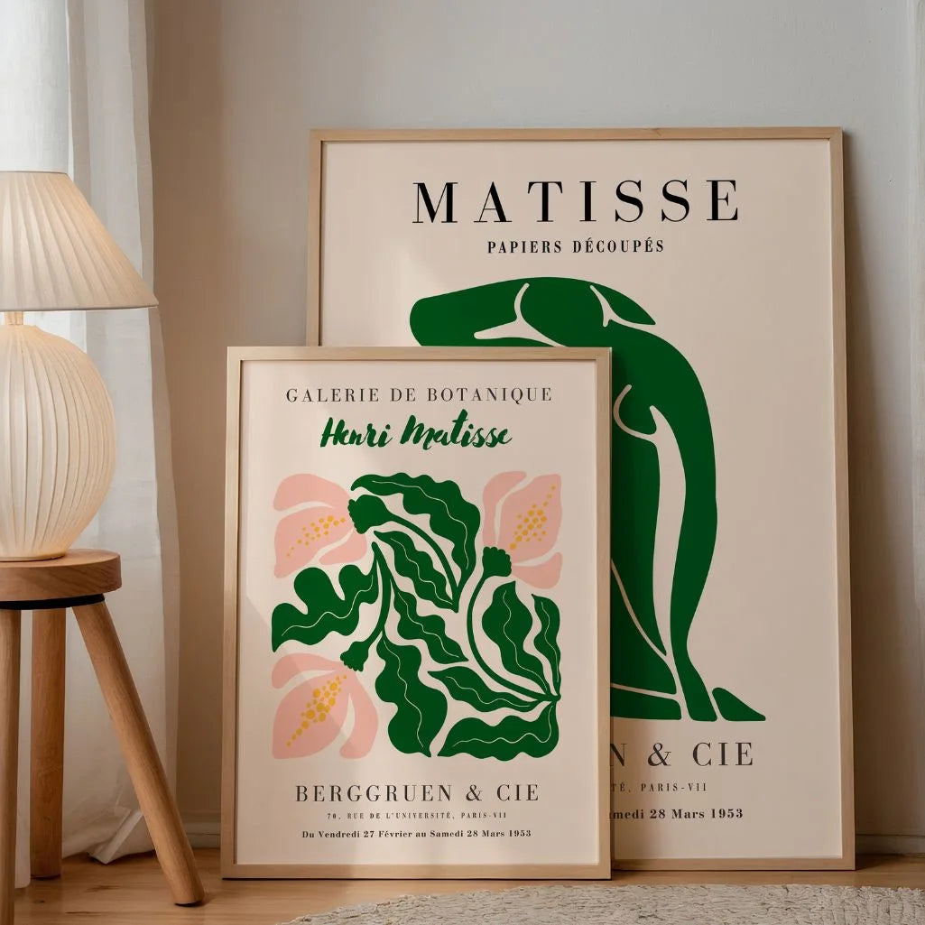 Matisse Abstract Green – Set of 2 Posters