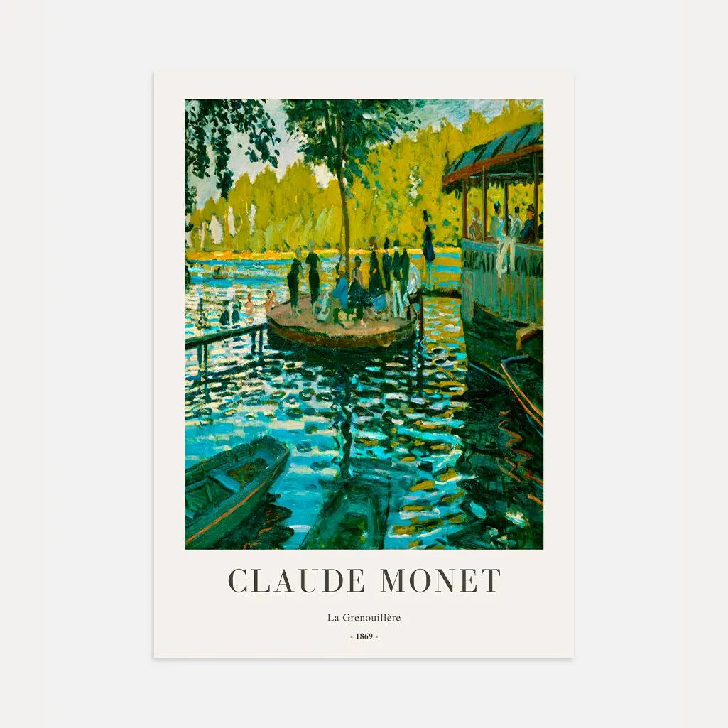 Claude Monet – Lo stagno delle rane Poster