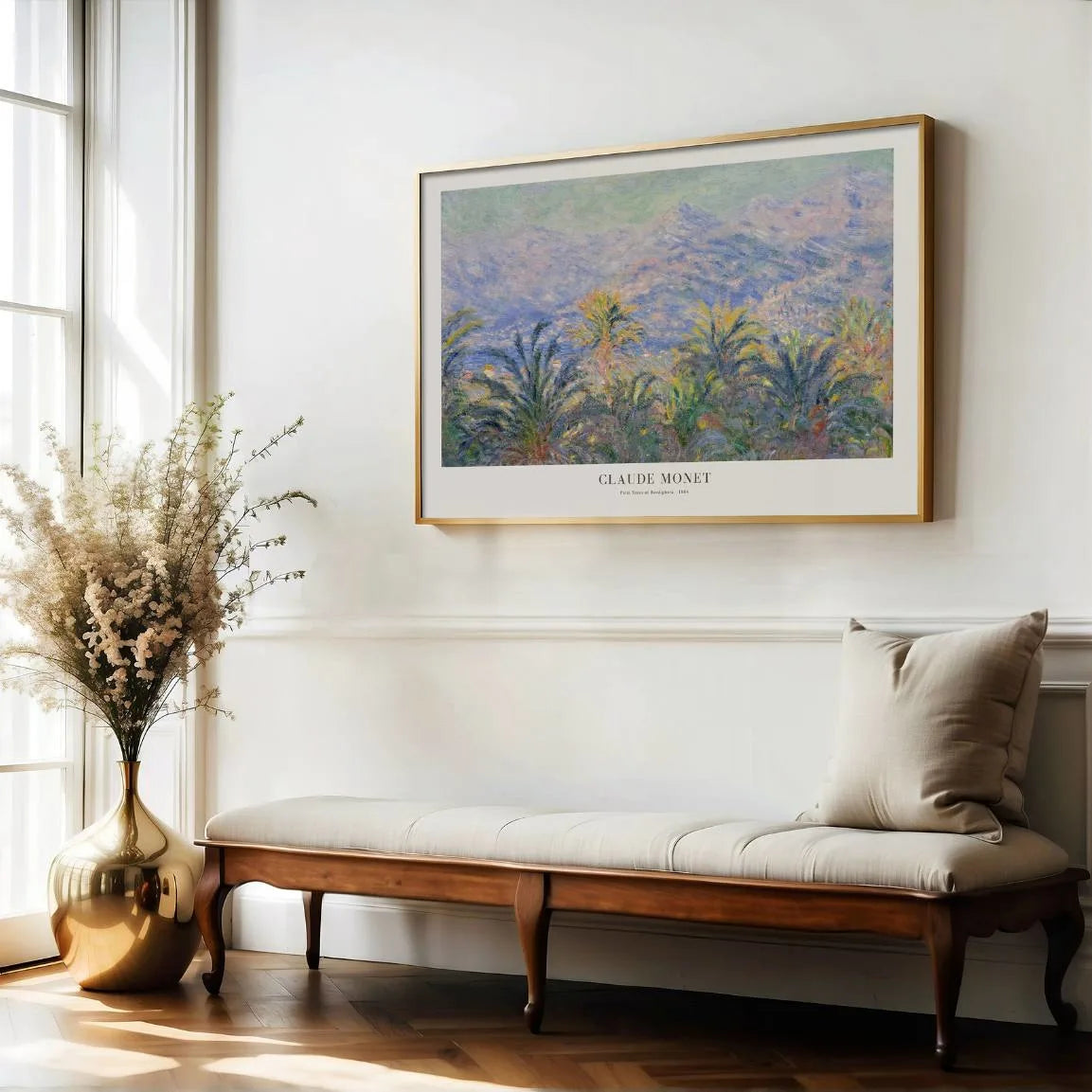 Poster Claude Monet – Palme a Bordighera