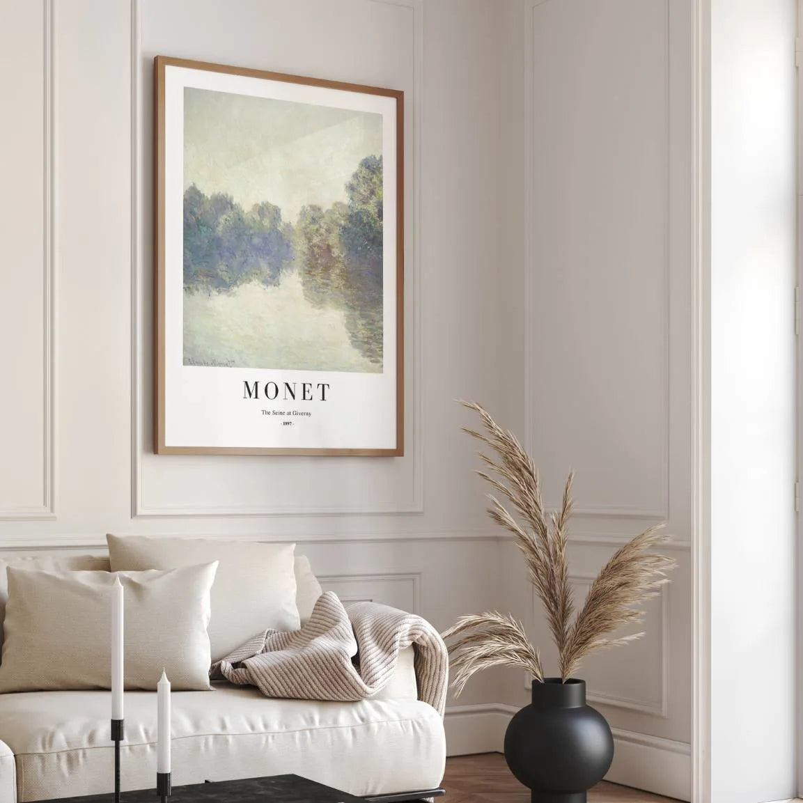 Monet Poster Nebbia