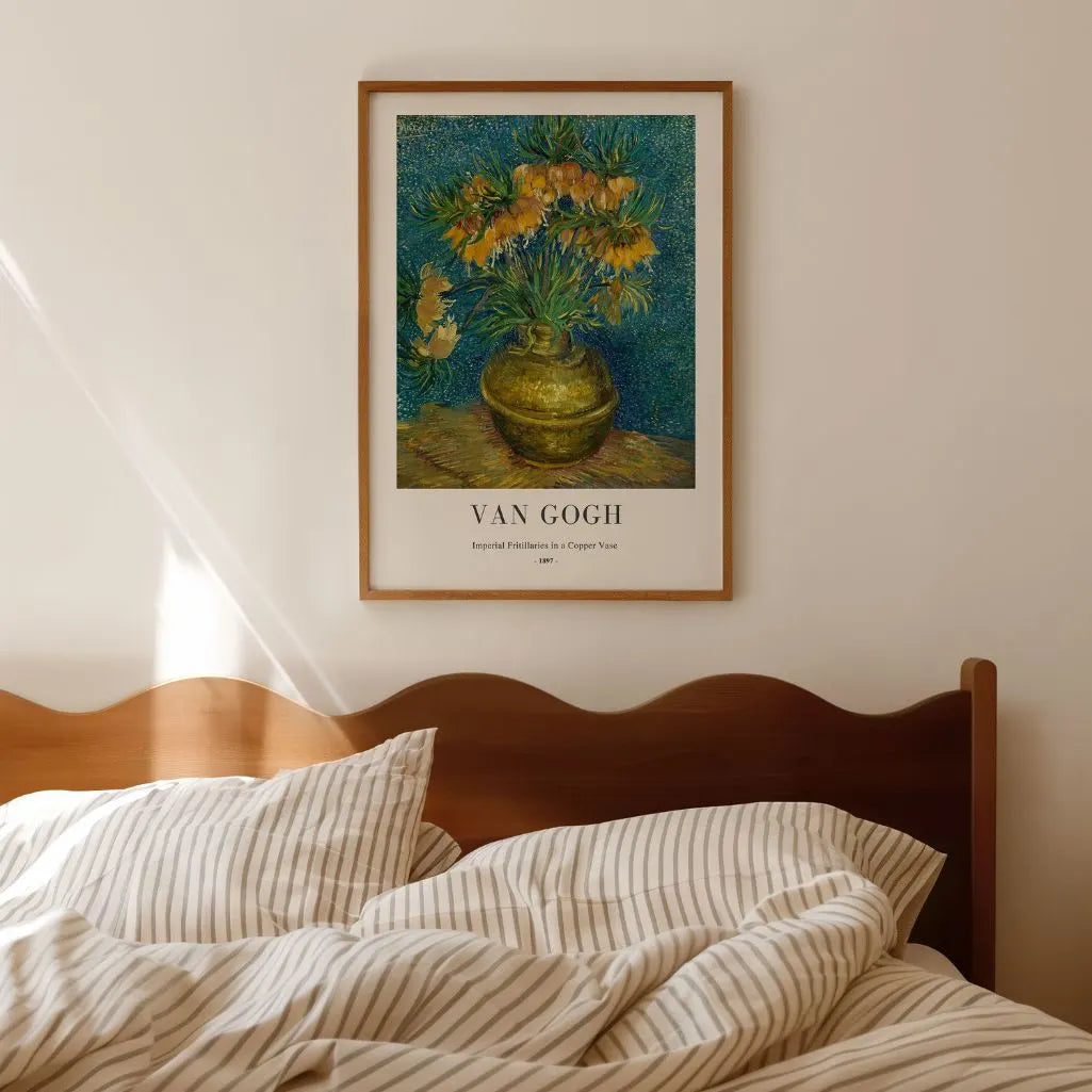 Poster Vincent van Gogh – Fritillarie imperiali in vaso di rame