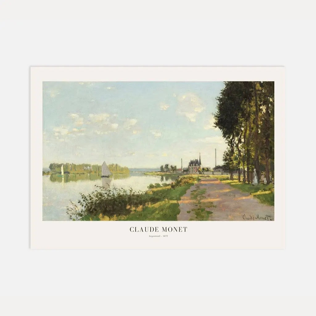 Poster Claude Monet – Argenteuil