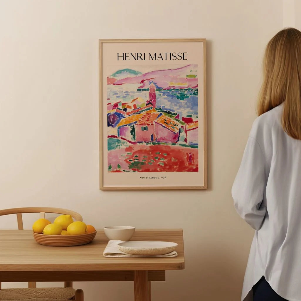 Henri Matisse Poster – Vista di Collioure