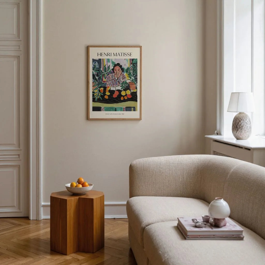 Henri Matisse Poster – Interno con vaso etrusco