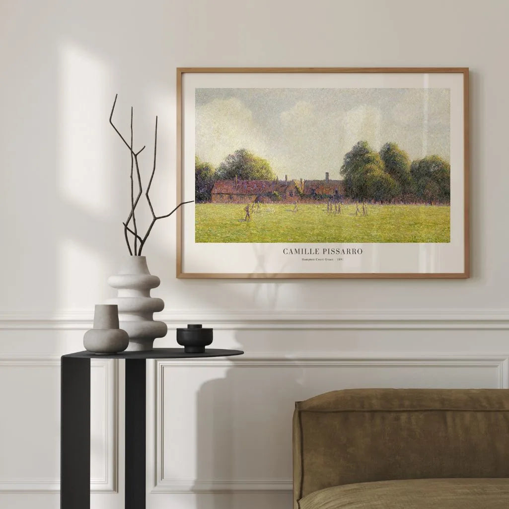 Camille Pissarro – Frutteto di Hampton Court Poster