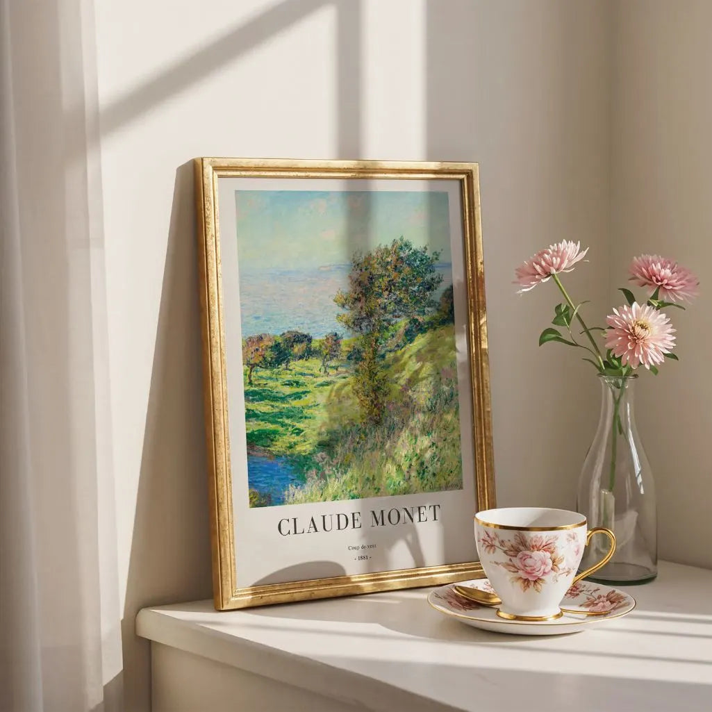Claude Monet – Colpo di vento (1881) Poster