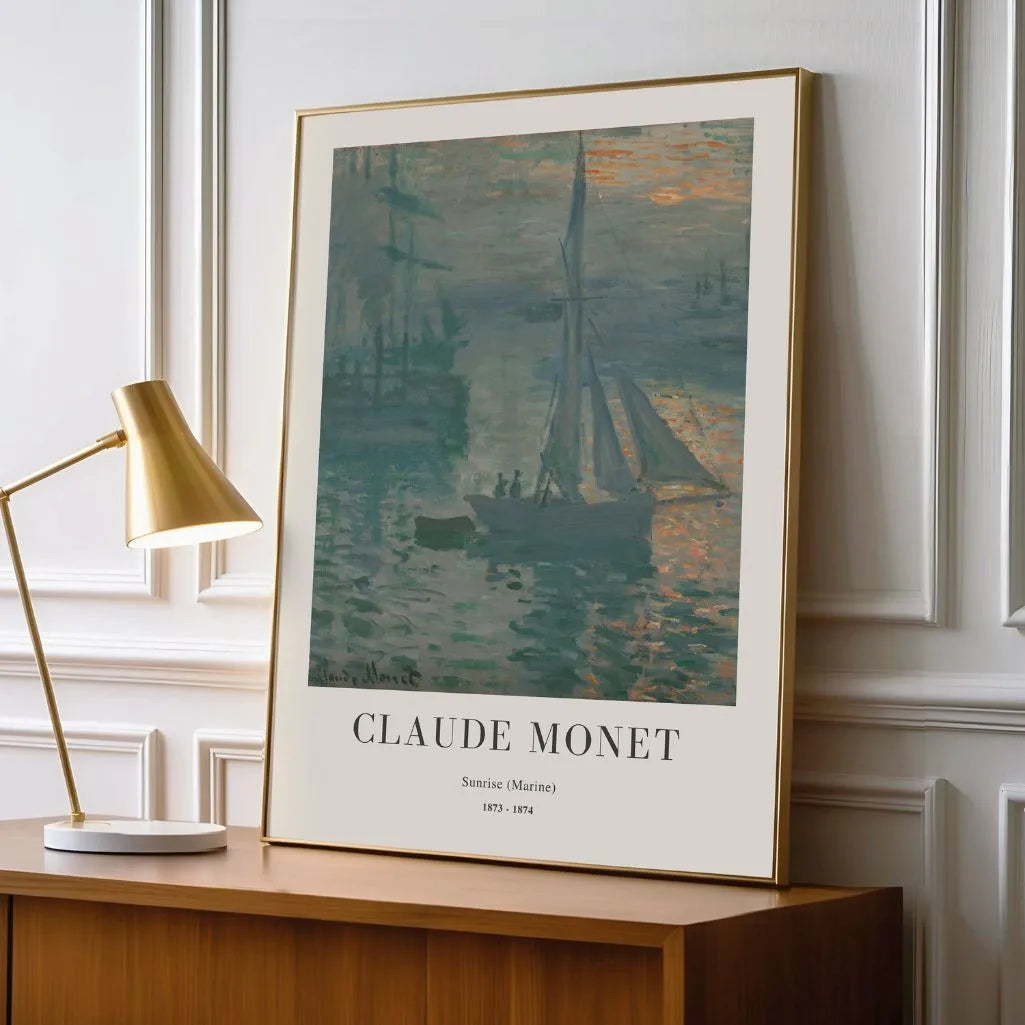 Claude Monet – Alba (Marina) Poster