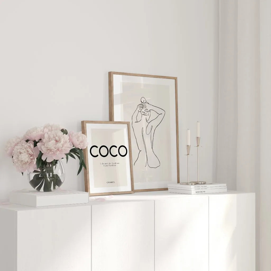 Poster – Corpo femminile sottile