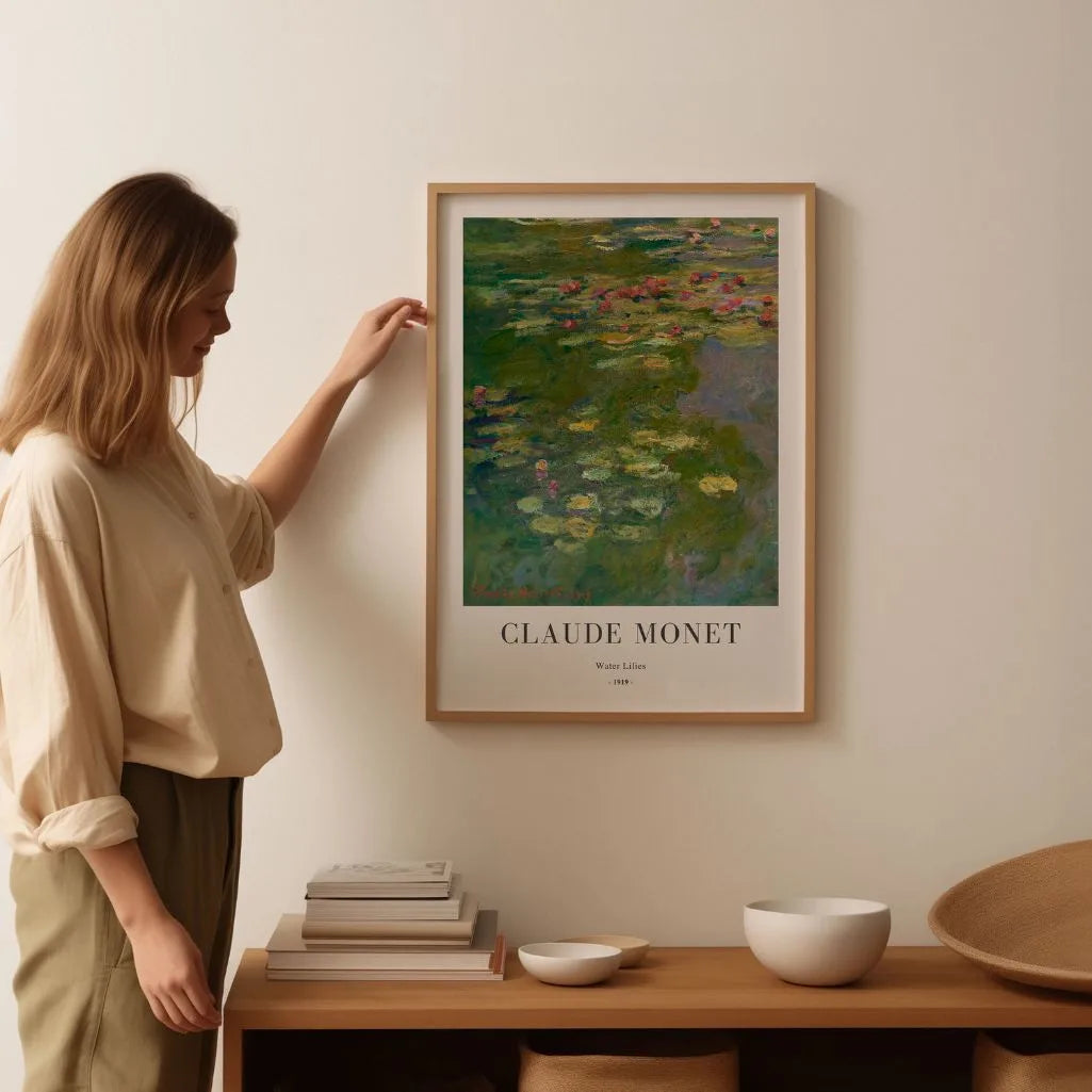 Claude Monet – Ninfee Poster 1919