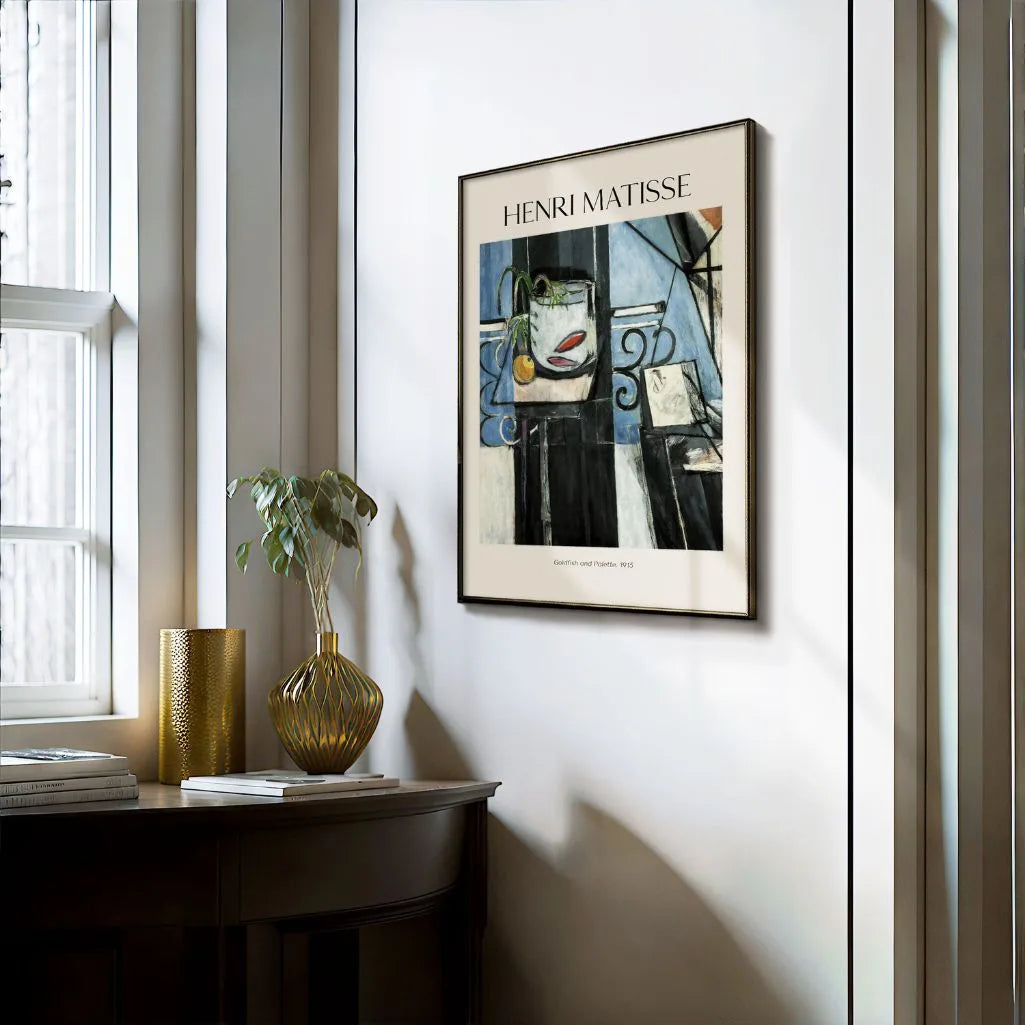 Henri Matisse Poster – Pesci rossi e tavolozza