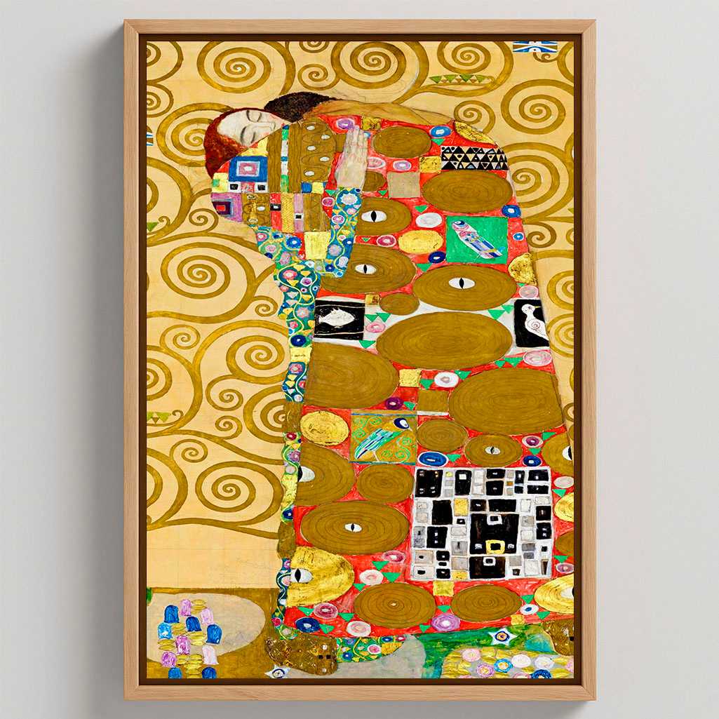 Framed Canvas Print Klimt Fulfillment