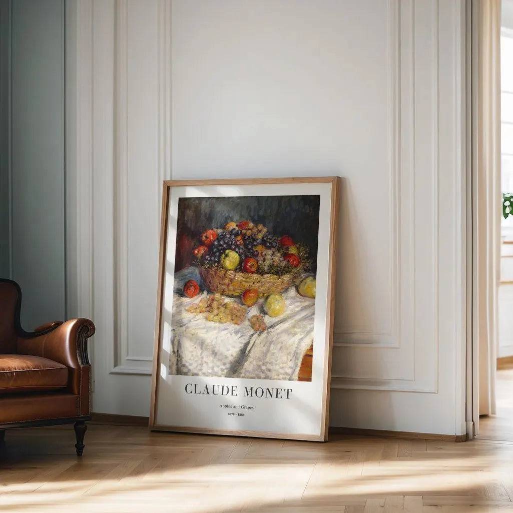 Claude Monet – Mele e uva Poster
