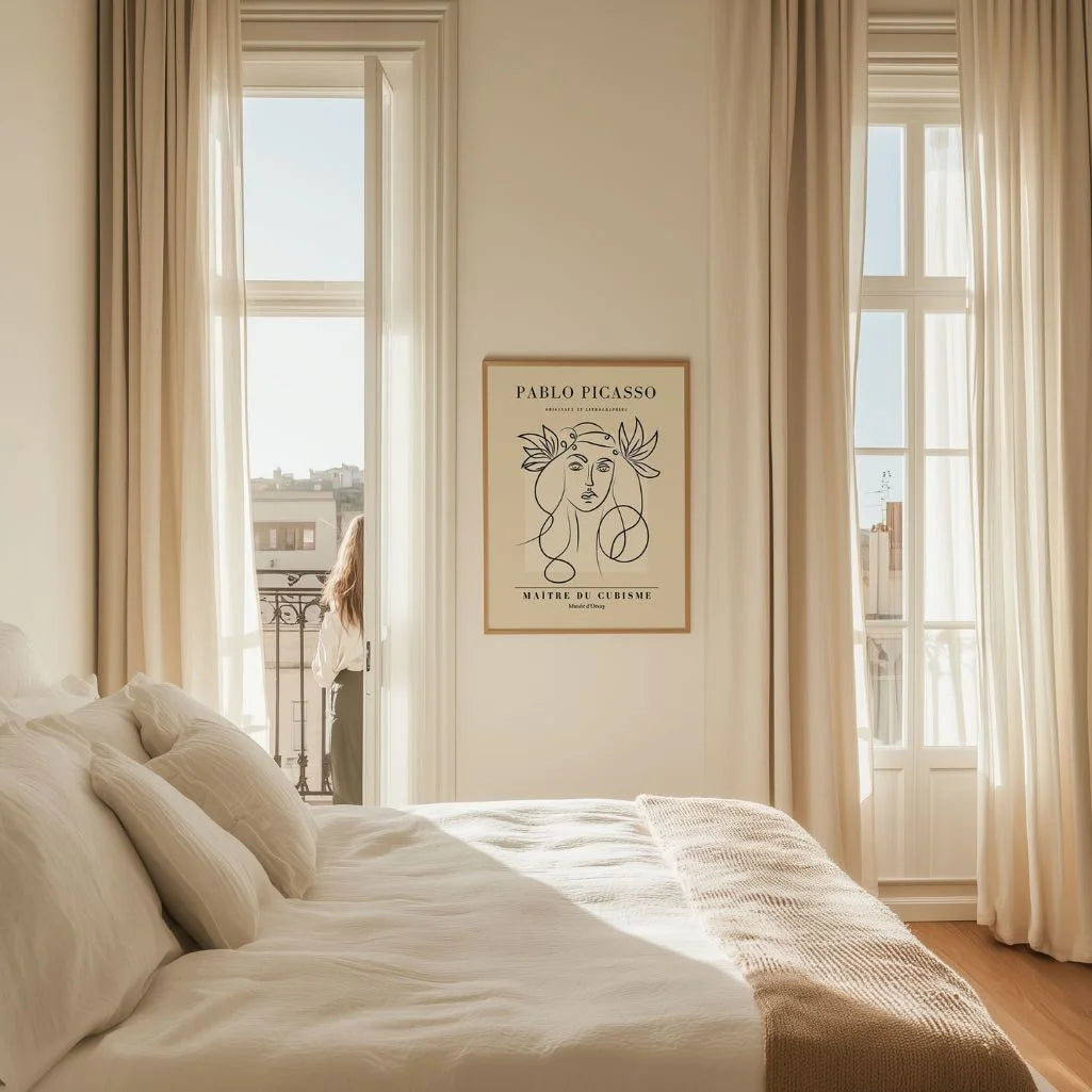 Poster ispirato a Pablo Picasso – Dea lineare