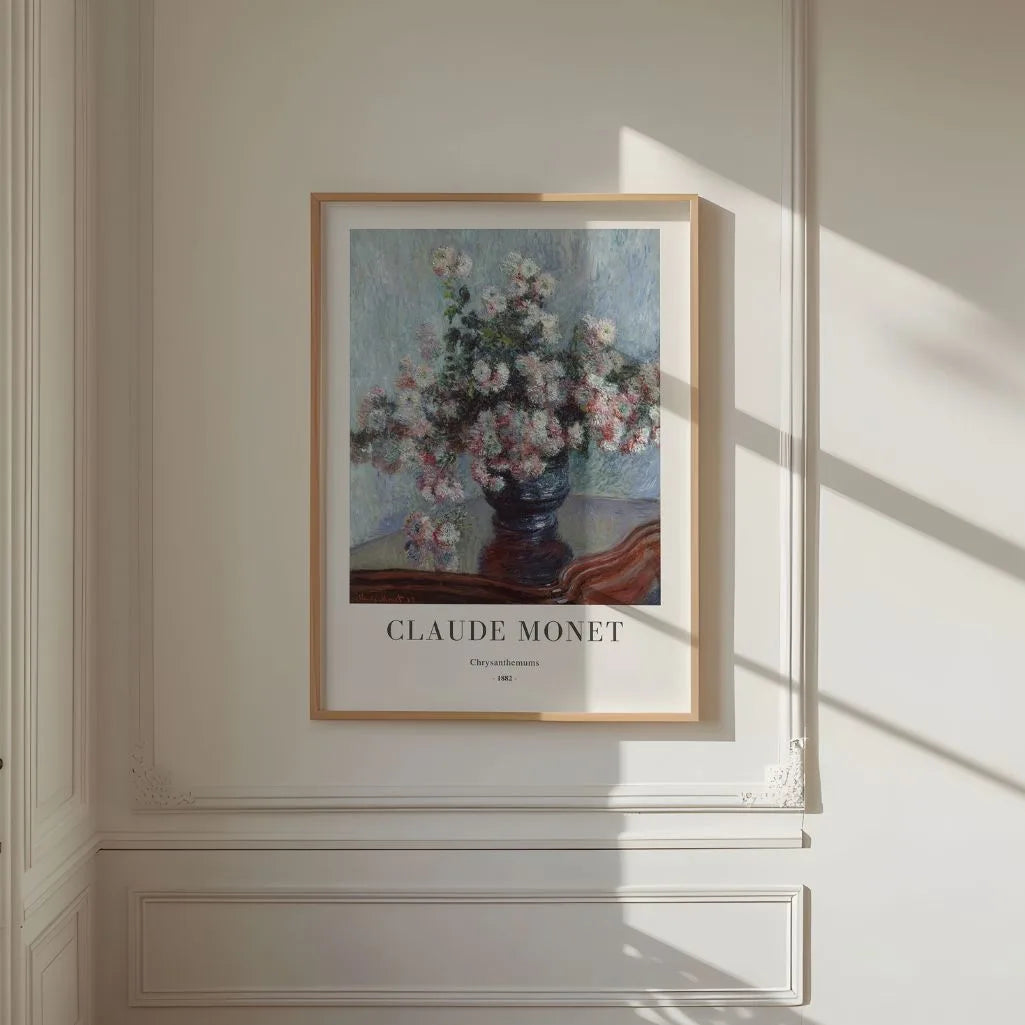 Claude Monet – Crisantemi Poster