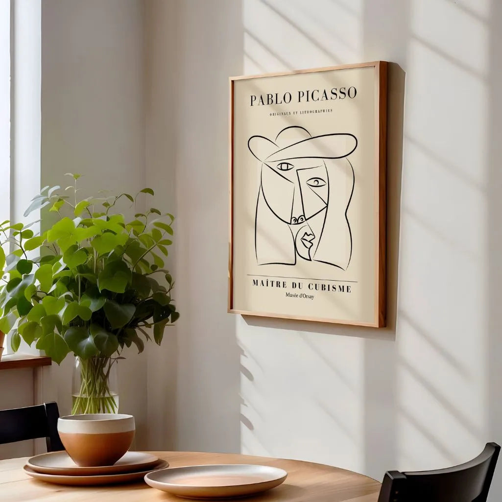 Poster ispirato a Pablo Picasso – Donna con cappello