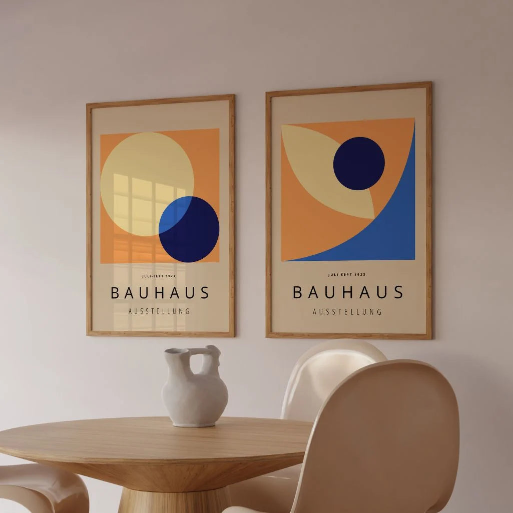 Cerchi Bauhaus – Set di 2 poster