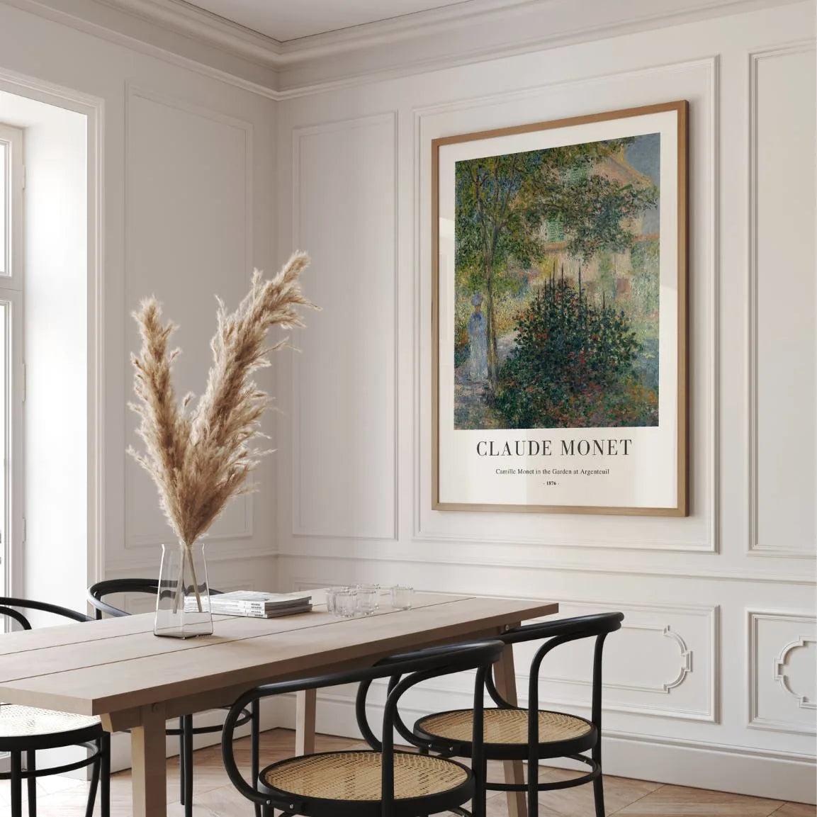 Poster Claude Monet – Camille nel giardino