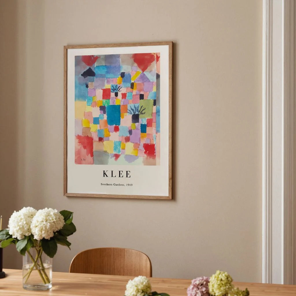 Paul Klee Southern Gardens Poster