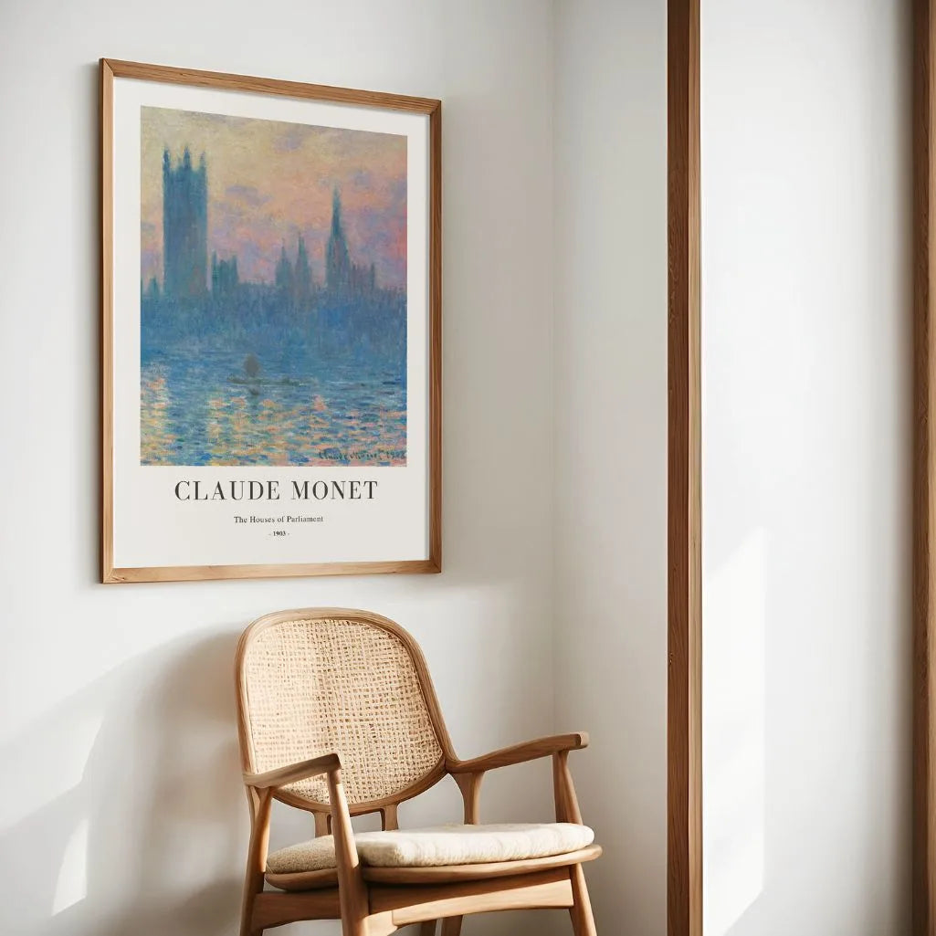 Claude Monet – Il Parlamento di Londra Poster