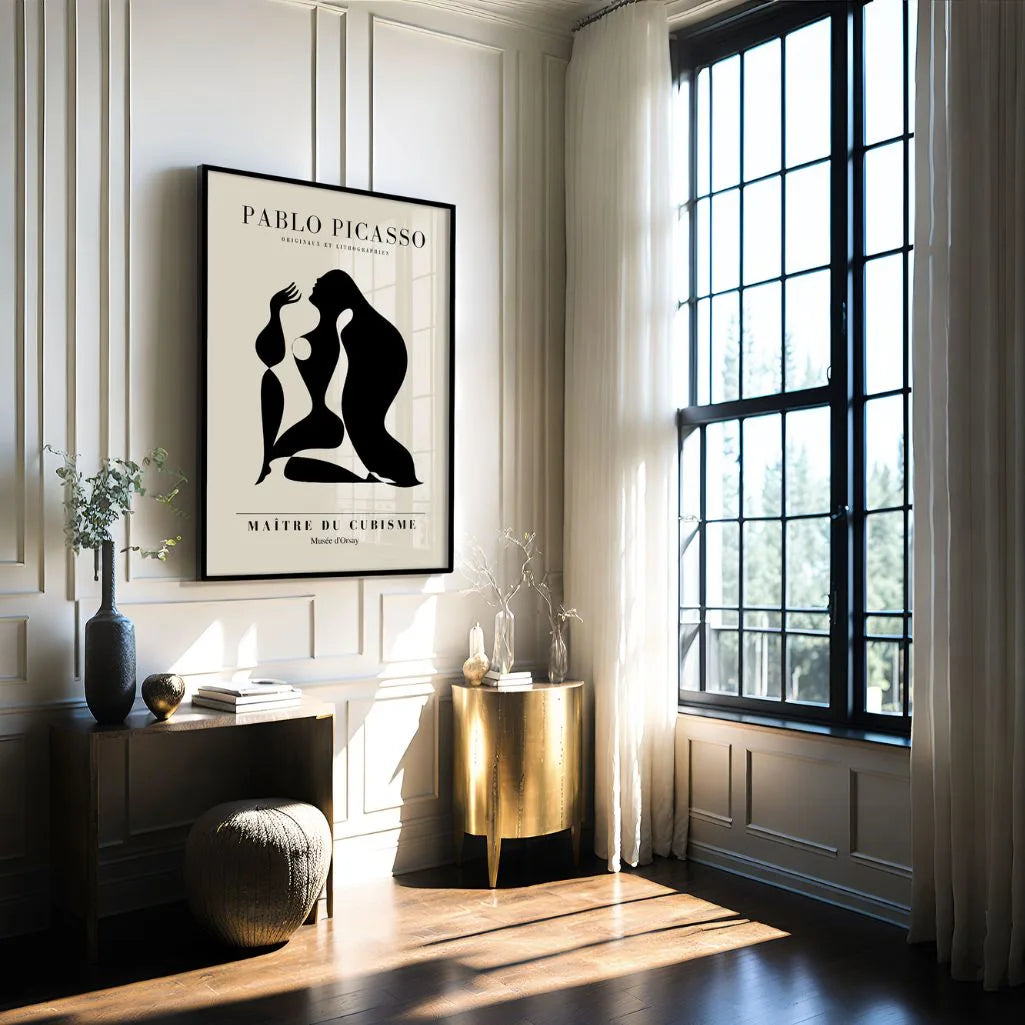 Poster ispirato a Pablo Picasso – Forma nera