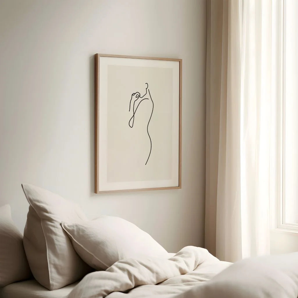 Poster – Silhouette delicata