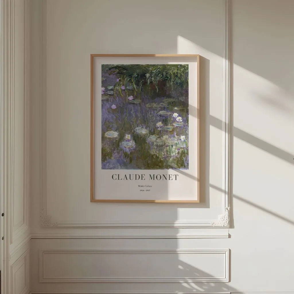 Claude Monet – Ninfee nello stagno Poster