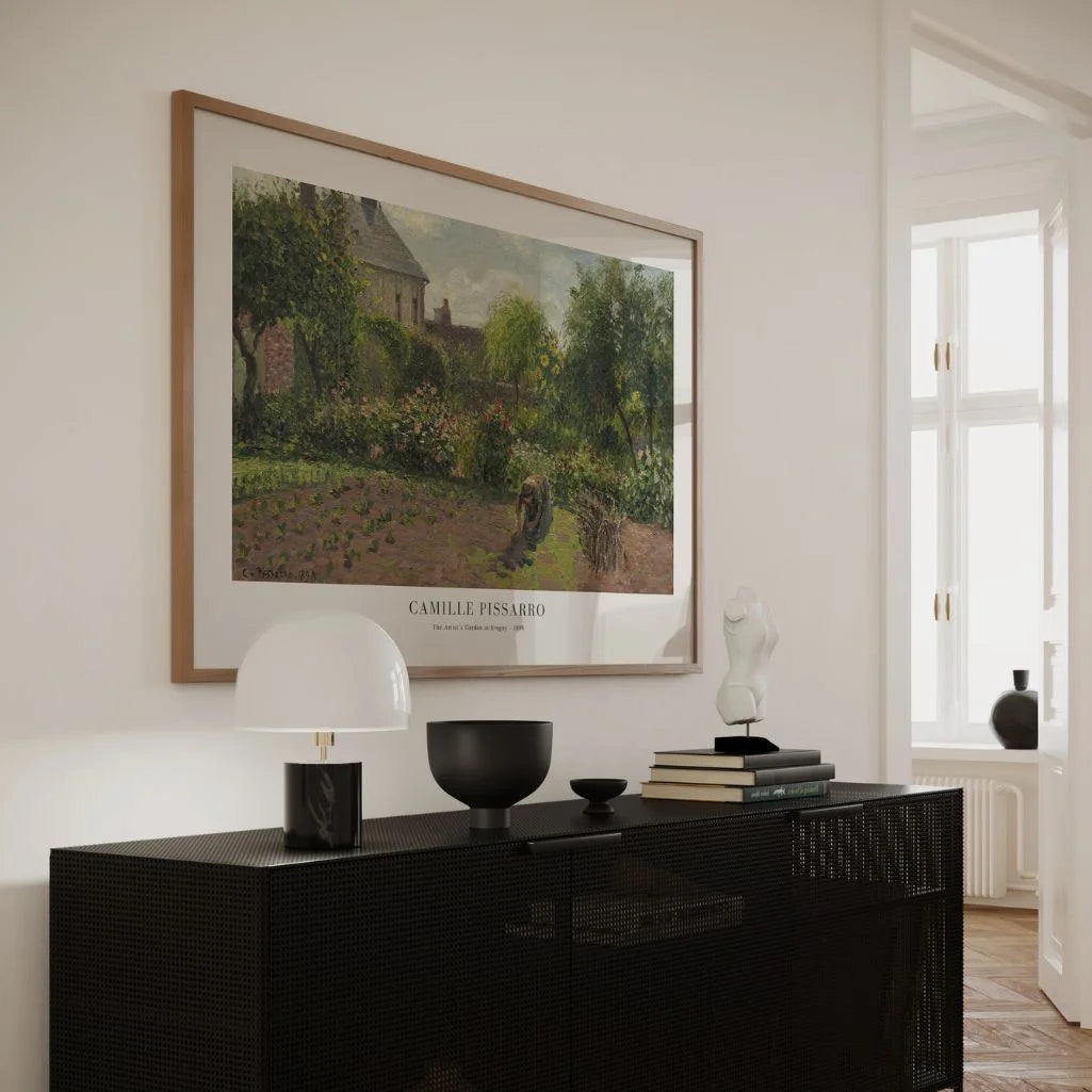 Camille Pissarro – Il giardino dell’artista a Éragny Poster