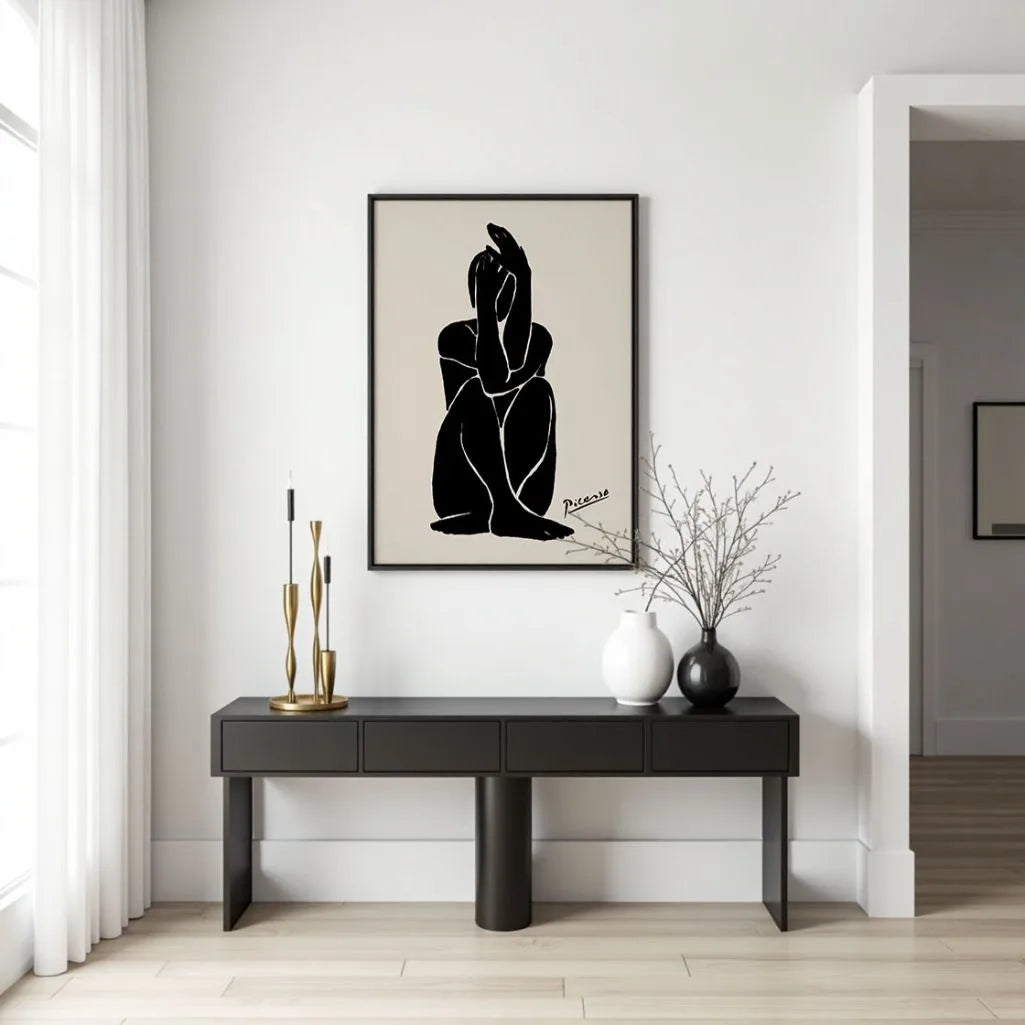 Poster ispirato a Pablo Picasso – Silenzio della forma