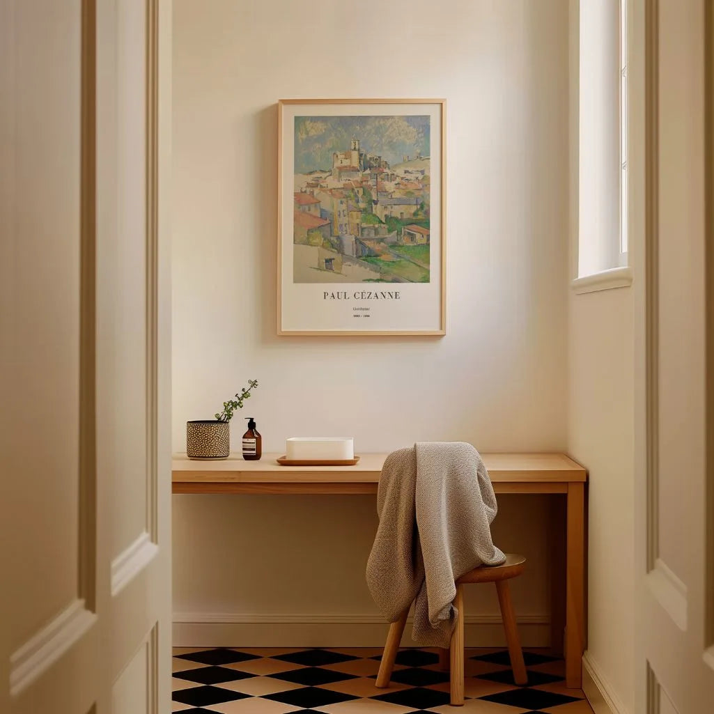 Paul Cézanne – Gardanne, Provenza Poster
