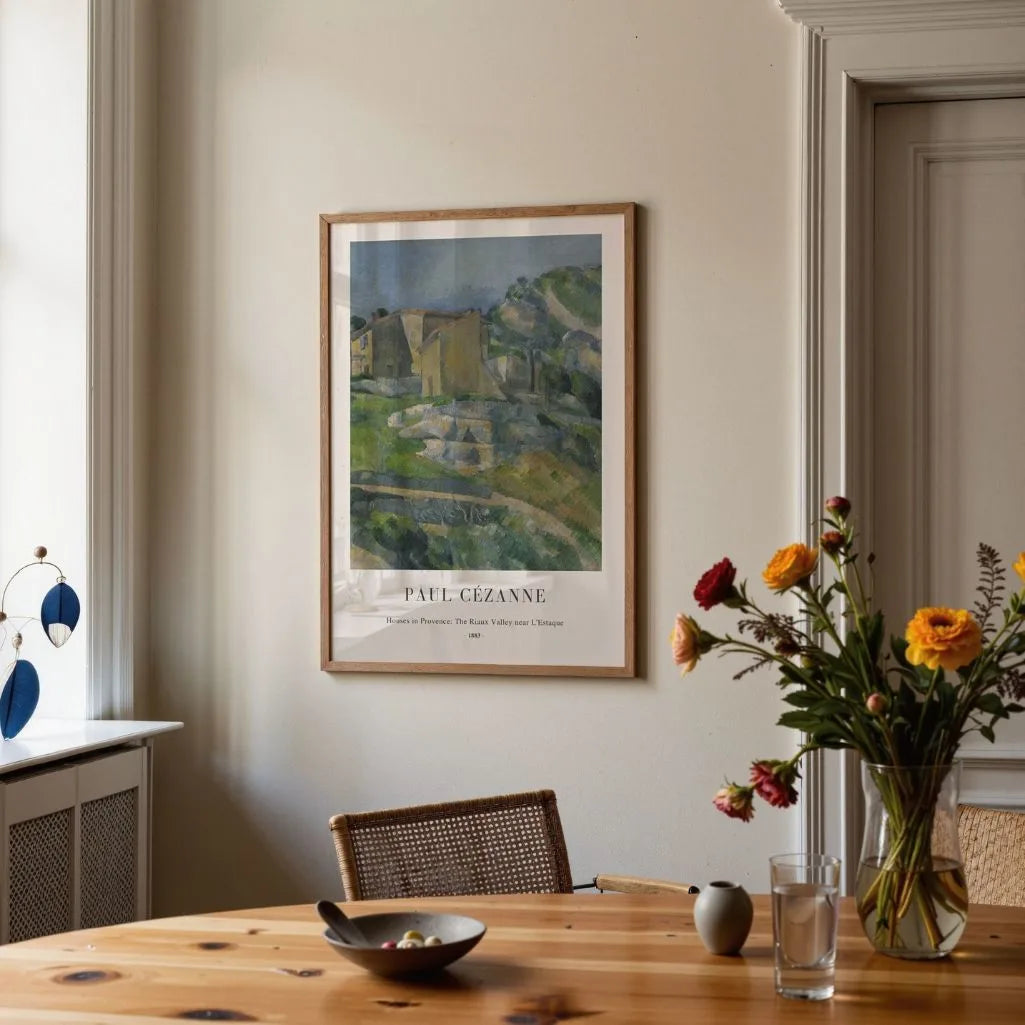 Paul Cézanne – Case in Provenza Poster
