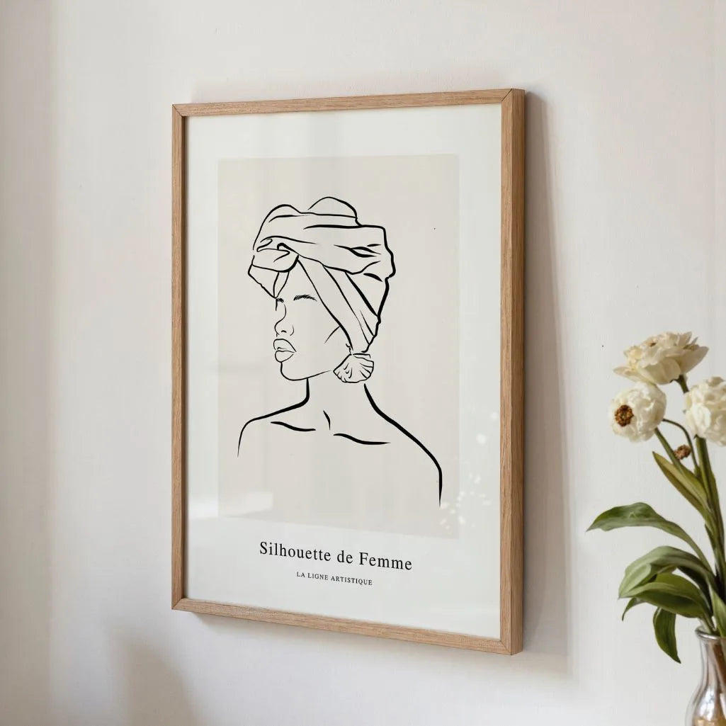 Poster – Donna con turbante
