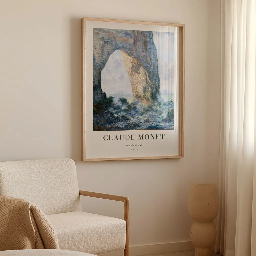 Poster Claude Monet – La Manneporte