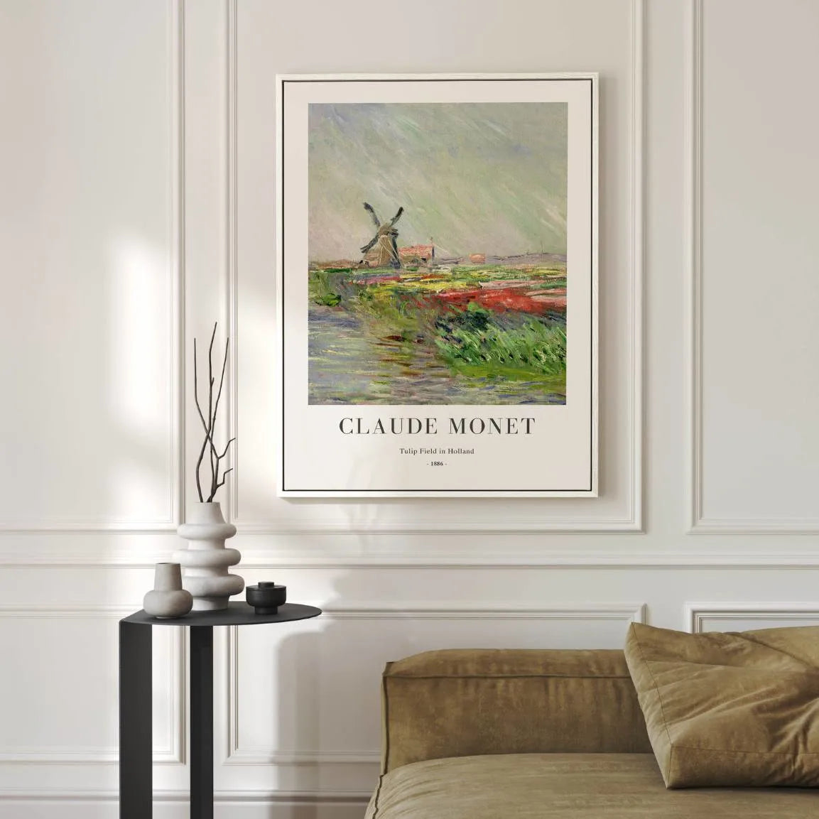 Monet Poster Tulipani
