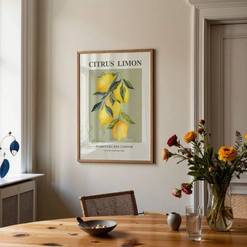 Poster Ramo di Limoni