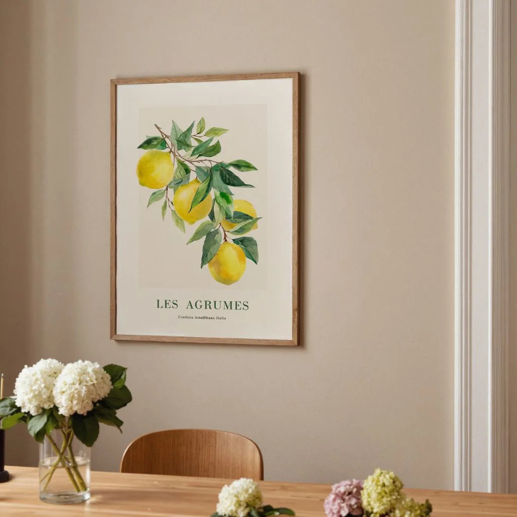 Poster Limoni Amalfi 