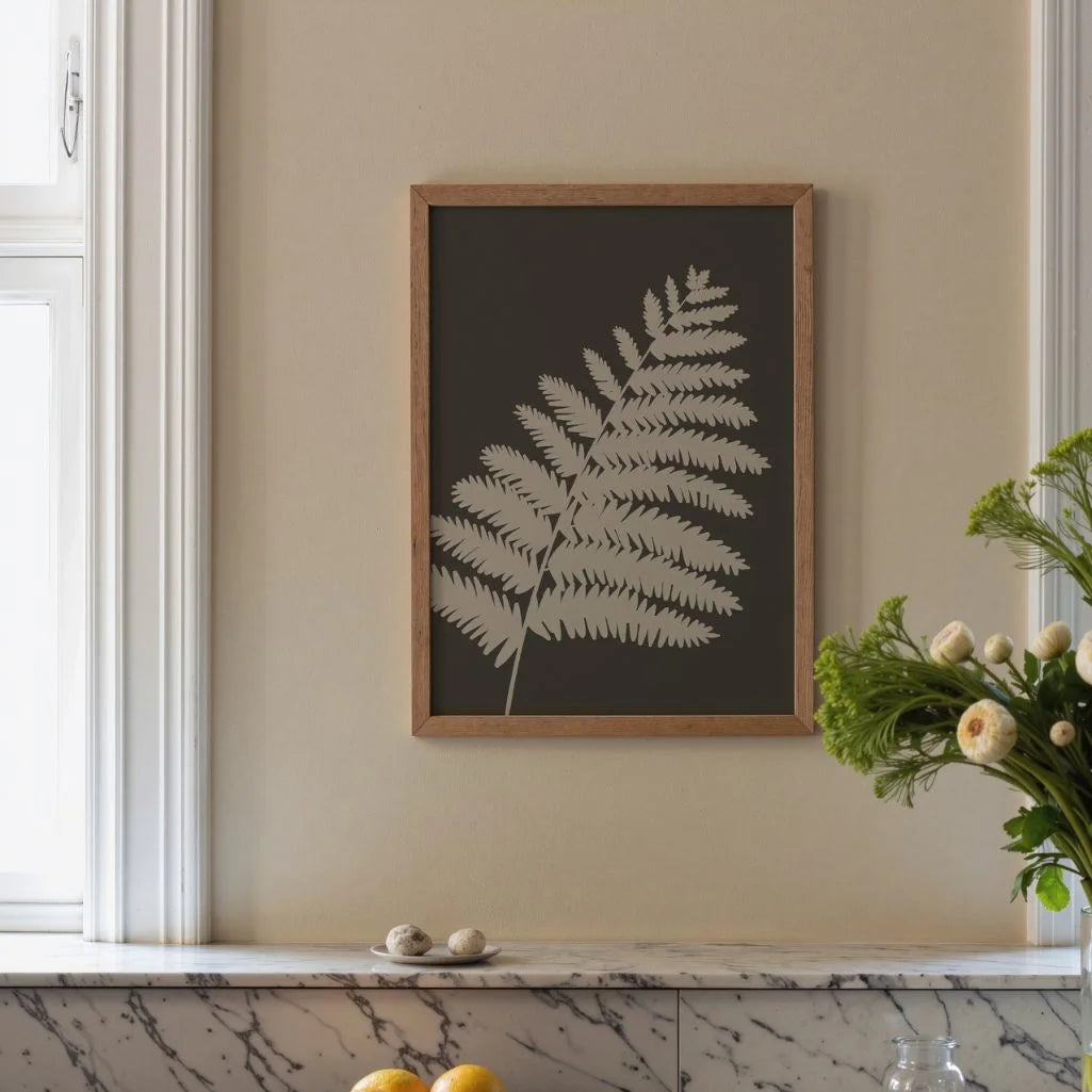 Minimalist Fern Poster