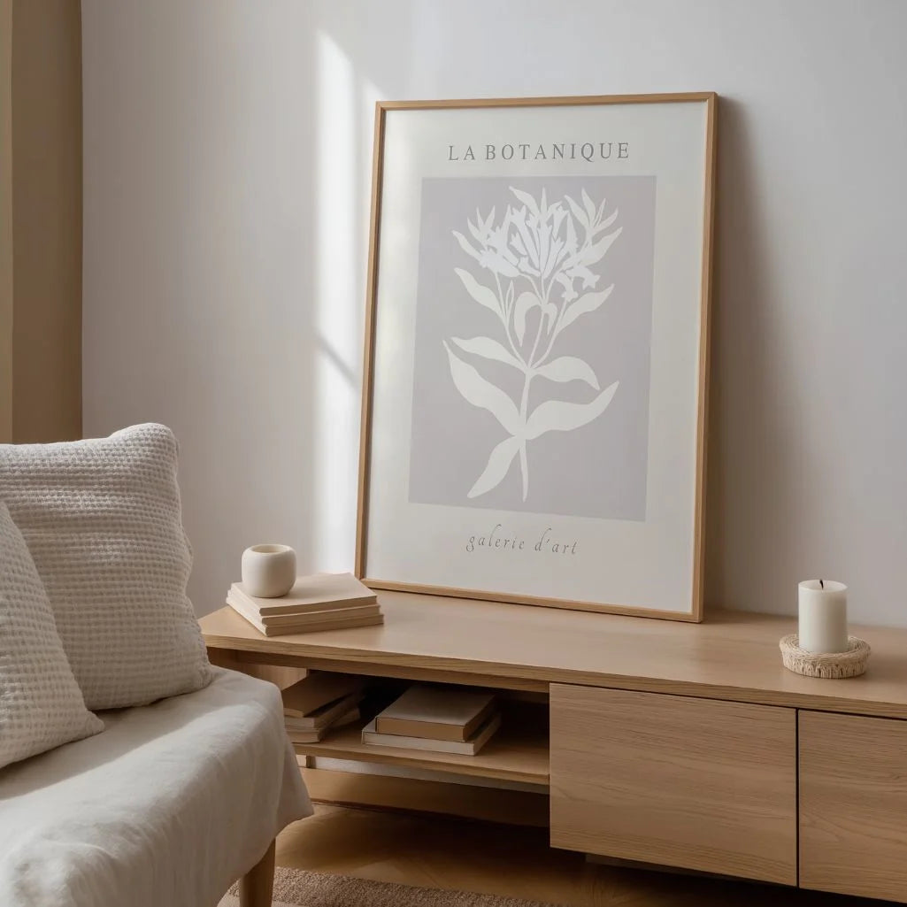 La Botanique Floral Poster