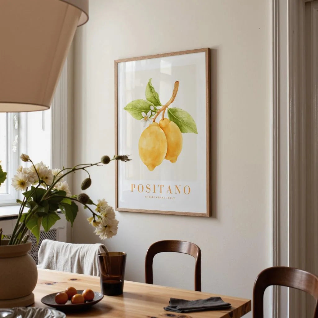 Poster Limoni Positano