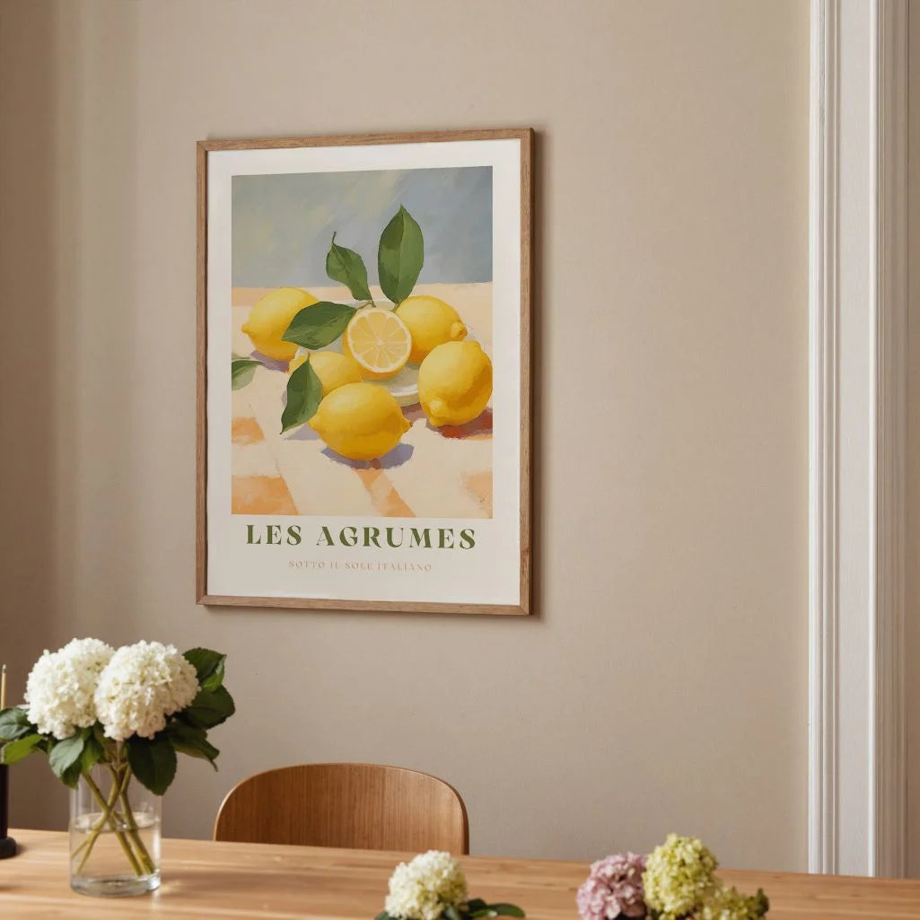 Poster Limoni Verde Les Agrumes