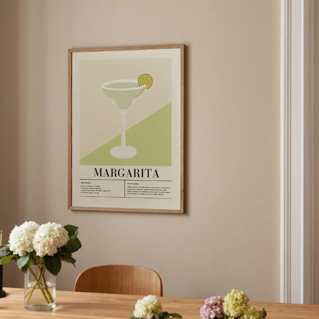 Poster Cocktail Classico Margarita